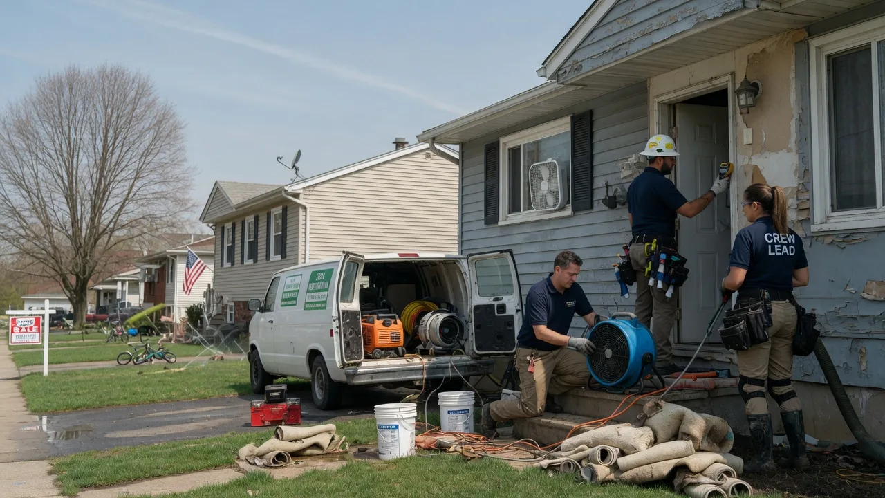 Flood Cleanup in Marshfield, WI near me